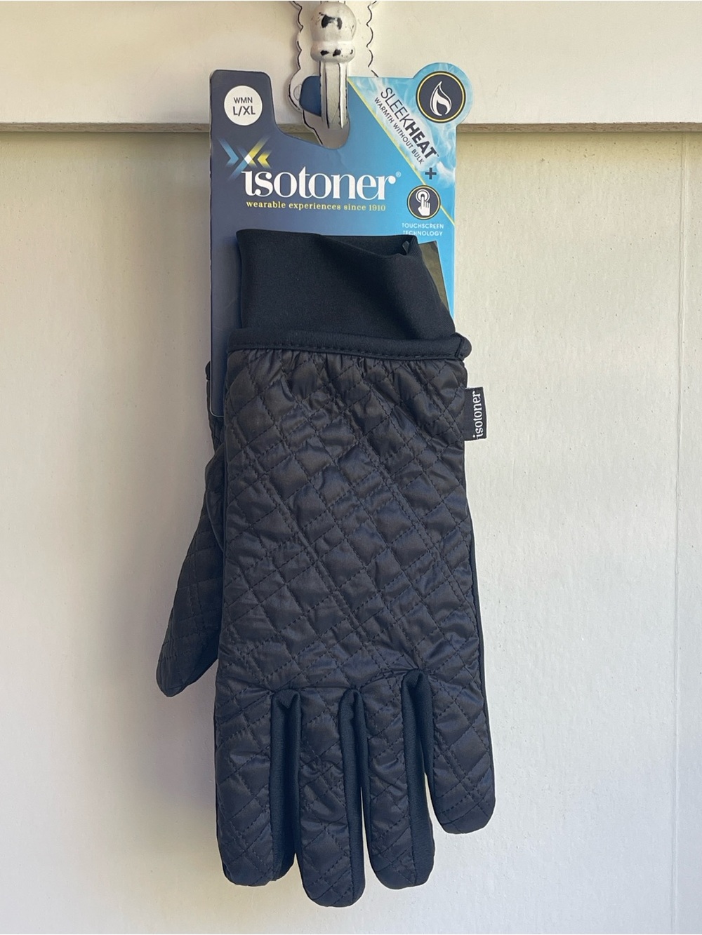 Isotoner Packable Gloves With Touchscreen Technology Size L/XL New With Tag 🏷️